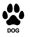 Dog Paw Imprint